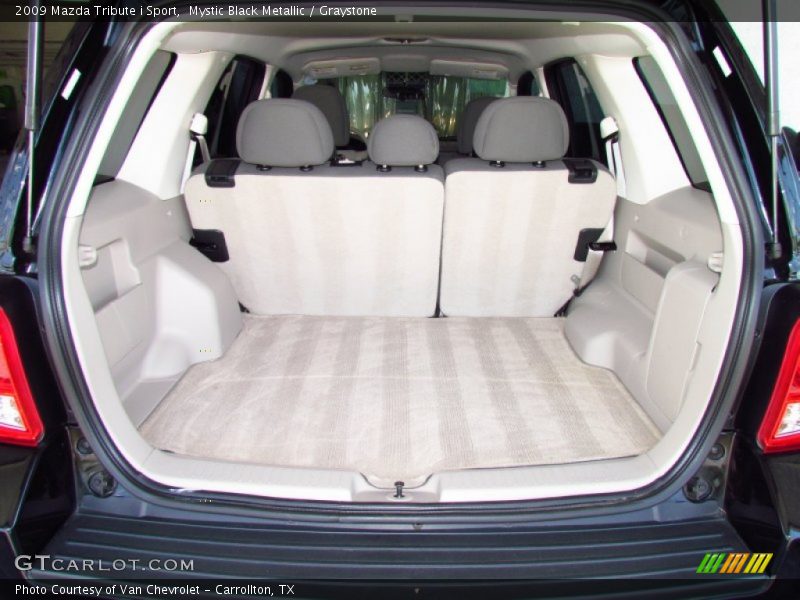 Mystic Black Metallic / Graystone 2009 Mazda Tribute i Sport