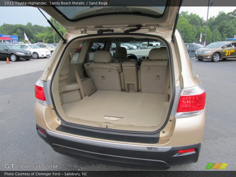 Sandy Beach Metallic / Sand Beige 2011 Toyota Highlander