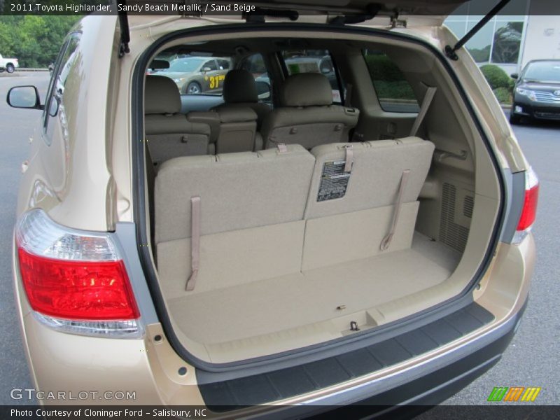 Sandy Beach Metallic / Sand Beige 2011 Toyota Highlander