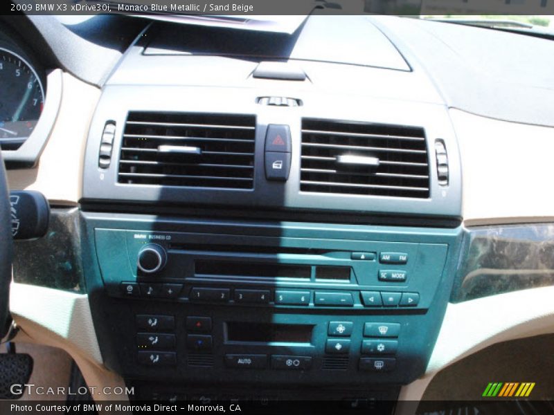 Monaco Blue Metallic / Sand Beige 2009 BMW X3 xDrive30i