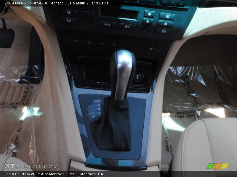Monaco Blue Metallic / Sand Beige 2009 BMW X3 xDrive30i
