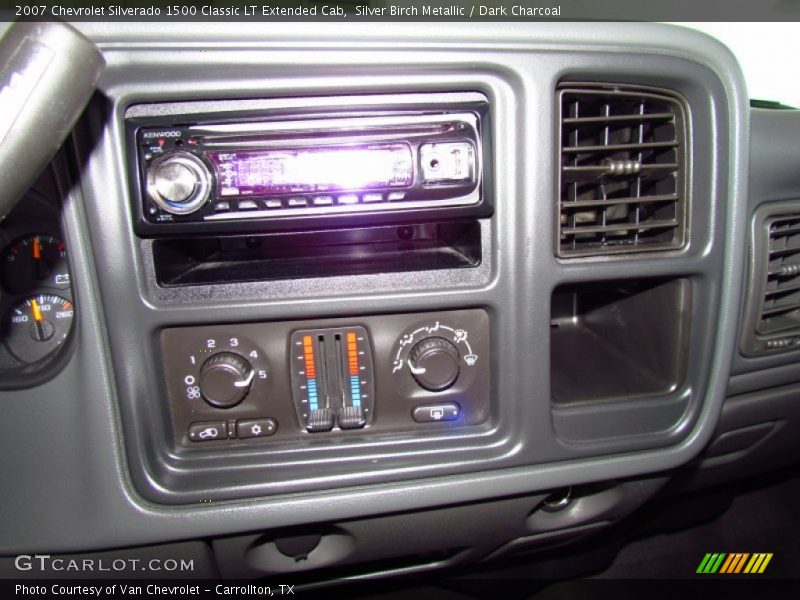 Silver Birch Metallic / Dark Charcoal 2007 Chevrolet Silverado 1500 Classic LT Extended Cab