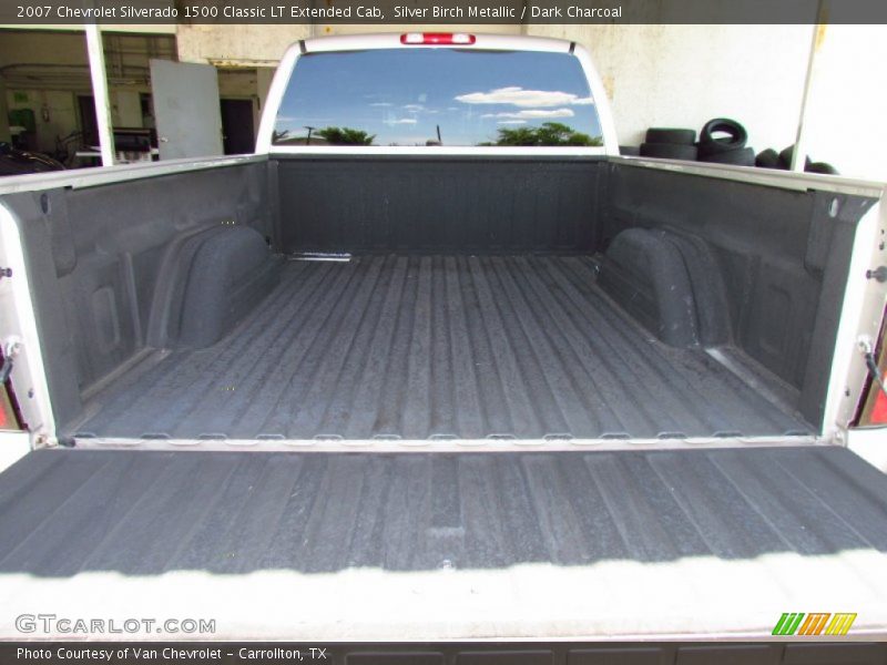 Silver Birch Metallic / Dark Charcoal 2007 Chevrolet Silverado 1500 Classic LT Extended Cab