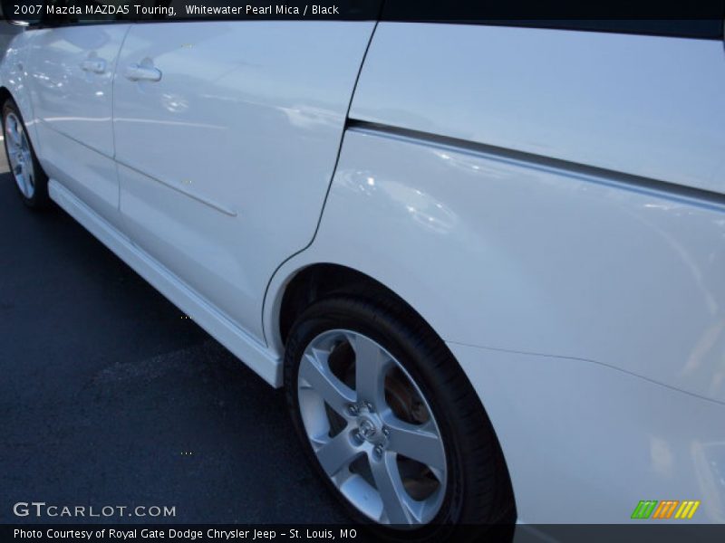 Whitewater Pearl Mica / Black 2007 Mazda MAZDA5 Touring