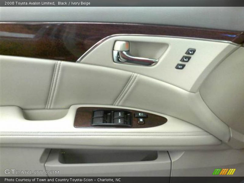 Black / Ivory Beige 2008 Toyota Avalon Limited