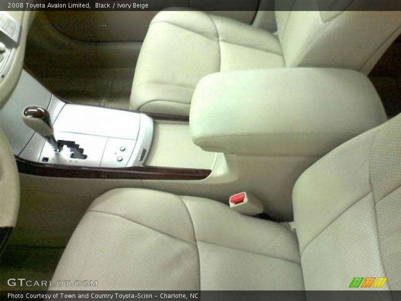 Black / Ivory Beige 2008 Toyota Avalon Limited