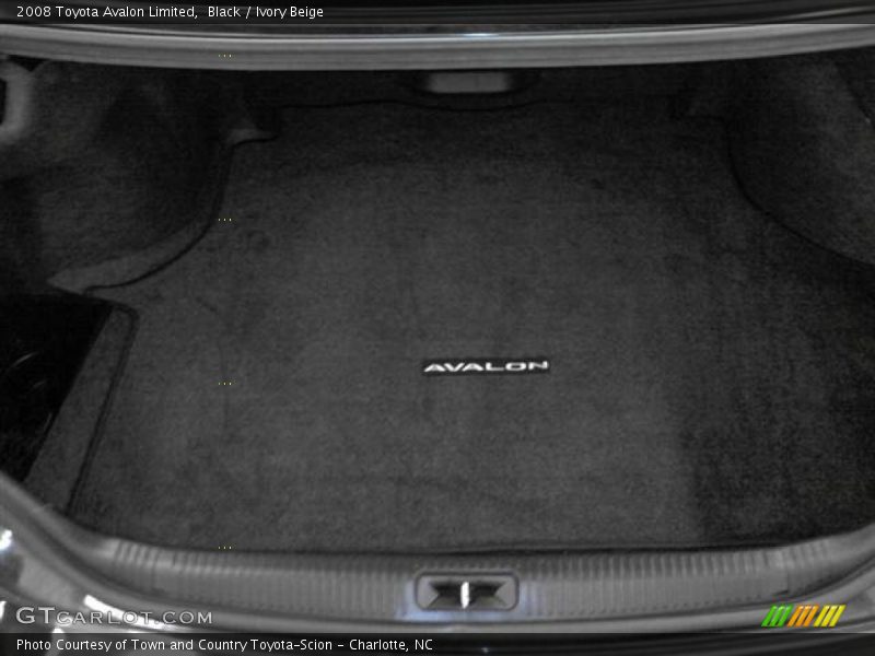 Black / Ivory Beige 2008 Toyota Avalon Limited