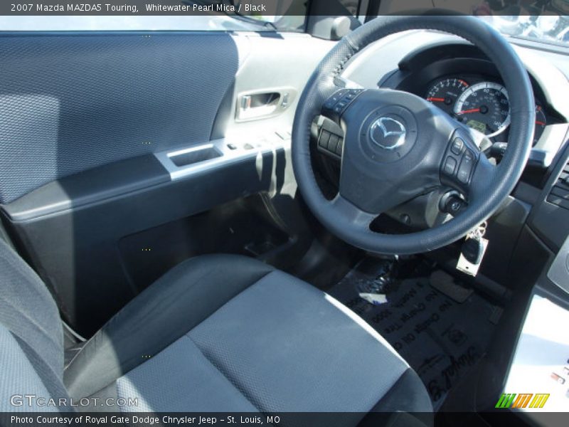 Whitewater Pearl Mica / Black 2007 Mazda MAZDA5 Touring