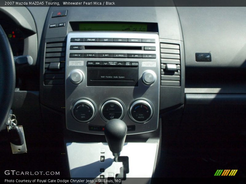 Whitewater Pearl Mica / Black 2007 Mazda MAZDA5 Touring