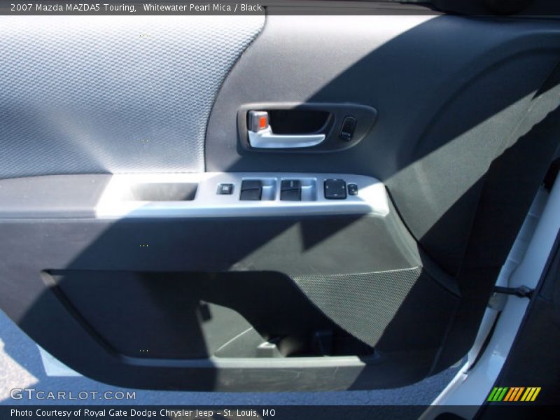 Whitewater Pearl Mica / Black 2007 Mazda MAZDA5 Touring