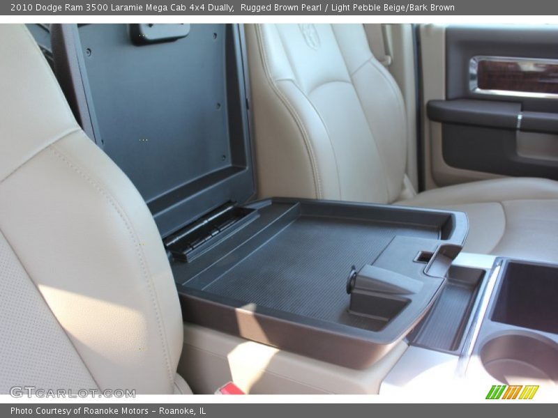 Rugged Brown Pearl / Light Pebble Beige/Bark Brown 2010 Dodge Ram 3500 Laramie Mega Cab 4x4 Dually