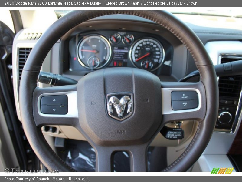  2010 Ram 3500 Laramie Mega Cab 4x4 Dually Steering Wheel