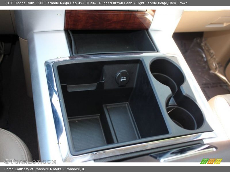 Rugged Brown Pearl / Light Pebble Beige/Bark Brown 2010 Dodge Ram 3500 Laramie Mega Cab 4x4 Dually