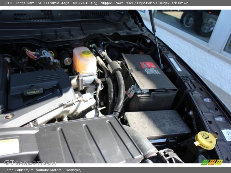  2010 Ram 3500 Laramie Mega Cab 4x4 Dually Engine - 6.7 Liter OHV 24-Valve Cummins Turbo-Diesel Inline 6 Cylinder