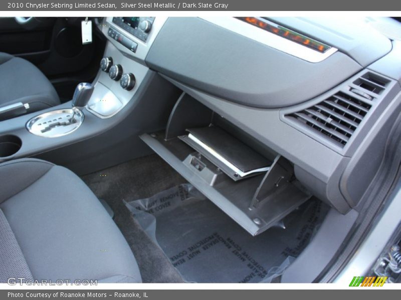 Silver Steel Metallic / Dark Slate Gray 2010 Chrysler Sebring Limited Sedan