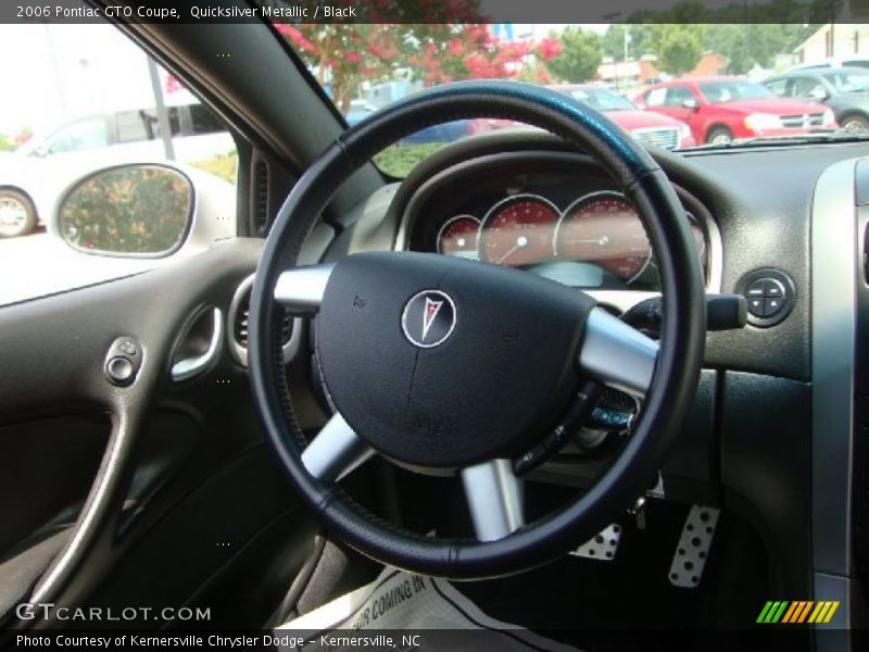 Quicksilver Metallic / Black 2006 Pontiac GTO Coupe