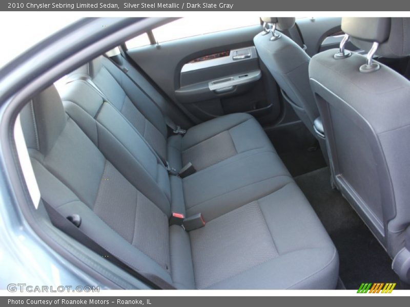 Silver Steel Metallic / Dark Slate Gray 2010 Chrysler Sebring Limited Sedan