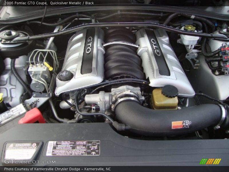  2006 GTO Coupe Engine - 6.0 Liter OHV 16 Valve LS2 V8