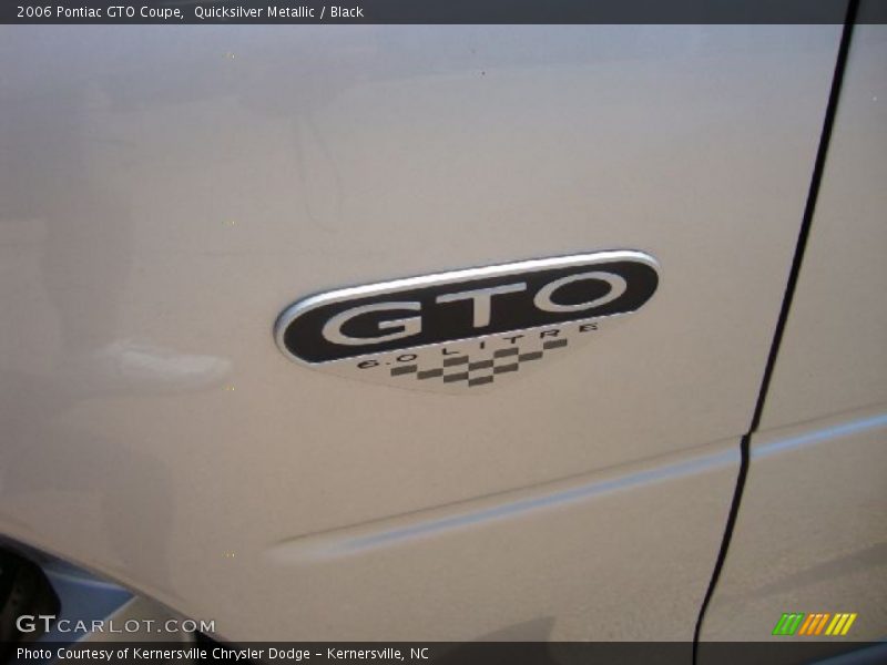  2006 GTO Coupe Logo