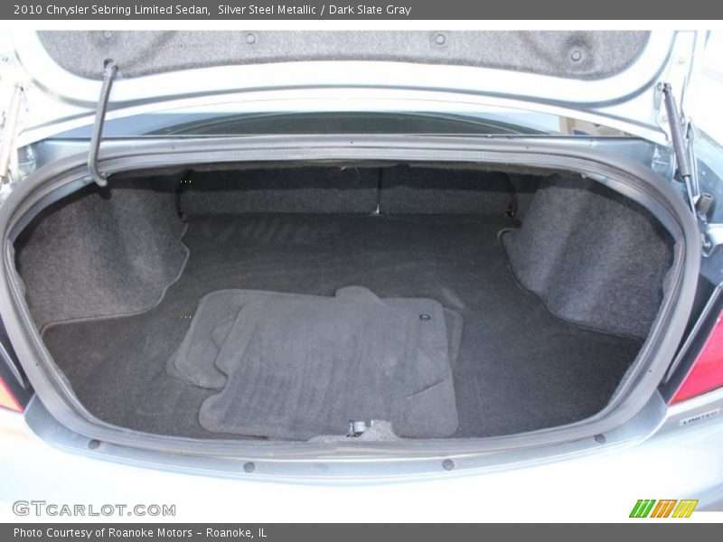 Silver Steel Metallic / Dark Slate Gray 2010 Chrysler Sebring Limited Sedan