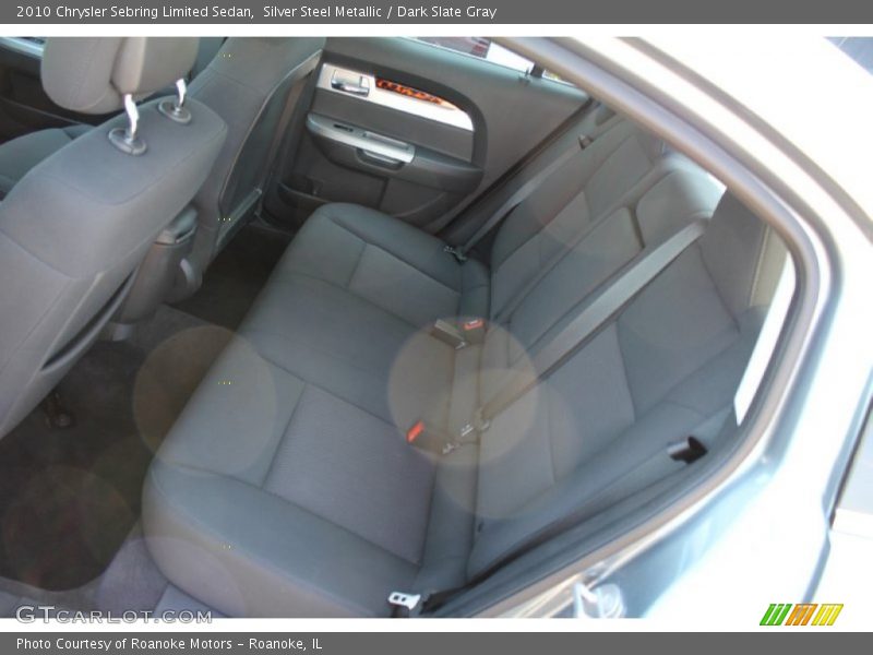 Silver Steel Metallic / Dark Slate Gray 2010 Chrysler Sebring Limited Sedan