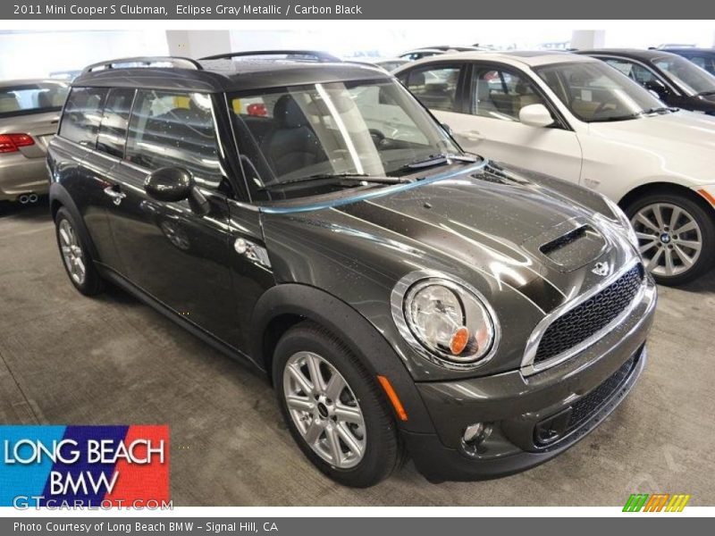 Eclipse Gray Metallic / Carbon Black 2011 Mini Cooper S Clubman
