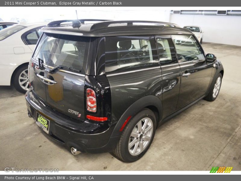 Eclipse Gray Metallic / Carbon Black 2011 Mini Cooper S Clubman