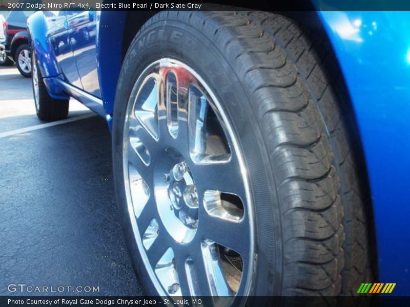 Electric Blue Pearl / Dark Slate Gray 2007 Dodge Nitro R/T 4x4
