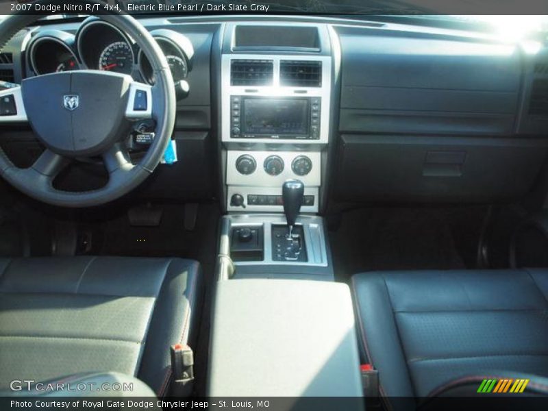 Electric Blue Pearl / Dark Slate Gray 2007 Dodge Nitro R/T 4x4