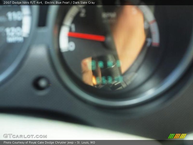 Electric Blue Pearl / Dark Slate Gray 2007 Dodge Nitro R/T 4x4