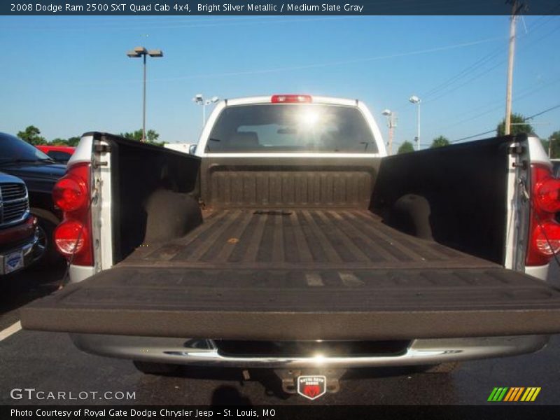 Bright Silver Metallic / Medium Slate Gray 2008 Dodge Ram 2500 SXT Quad Cab 4x4