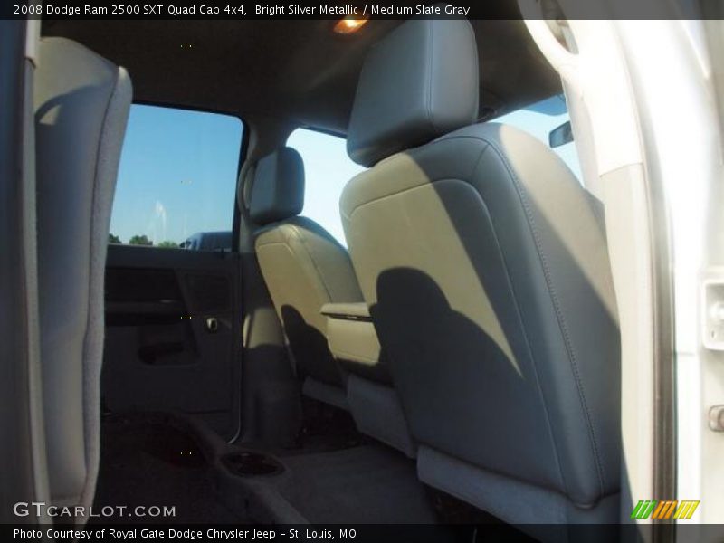 Bright Silver Metallic / Medium Slate Gray 2008 Dodge Ram 2500 SXT Quad Cab 4x4