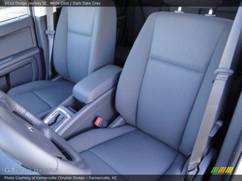 White Gold / Dark Slate Gray 2010 Dodge Journey SE