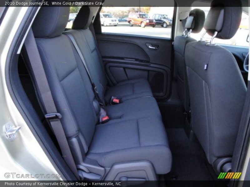 White Gold / Dark Slate Gray 2010 Dodge Journey SE