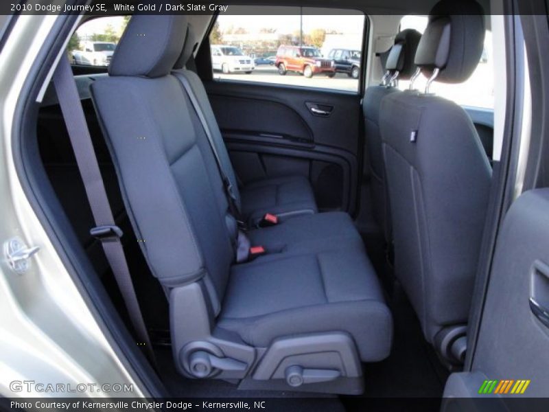 White Gold / Dark Slate Gray 2010 Dodge Journey SE