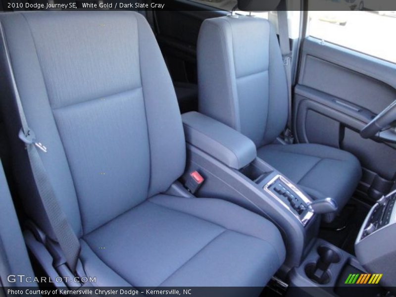 White Gold / Dark Slate Gray 2010 Dodge Journey SE