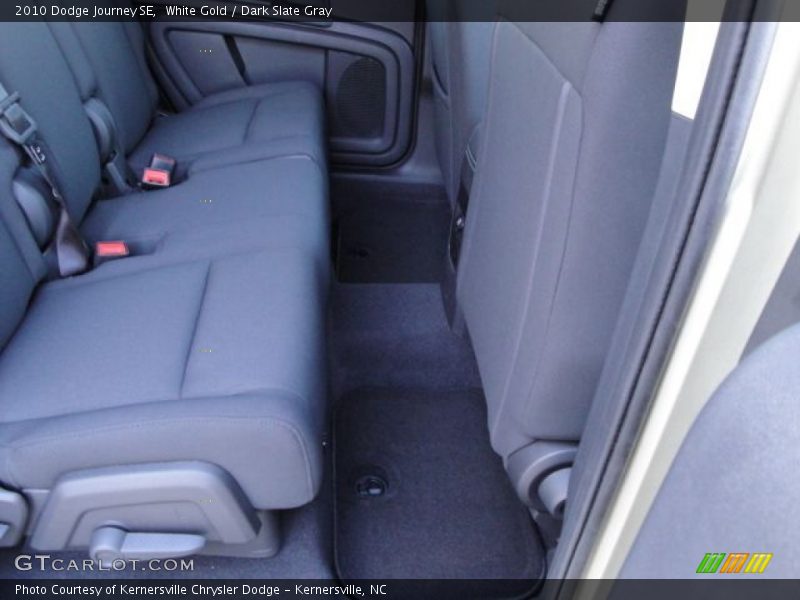White Gold / Dark Slate Gray 2010 Dodge Journey SE
