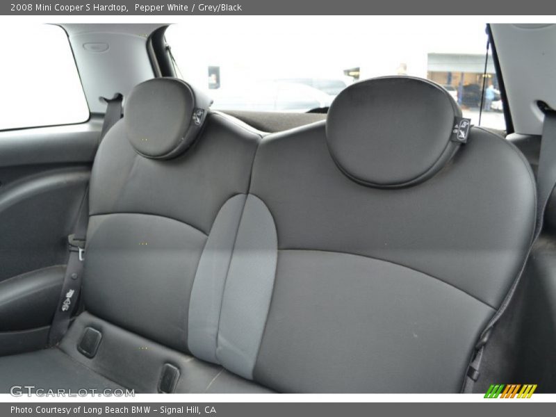 Pepper White / Grey/Black 2008 Mini Cooper S Hardtop