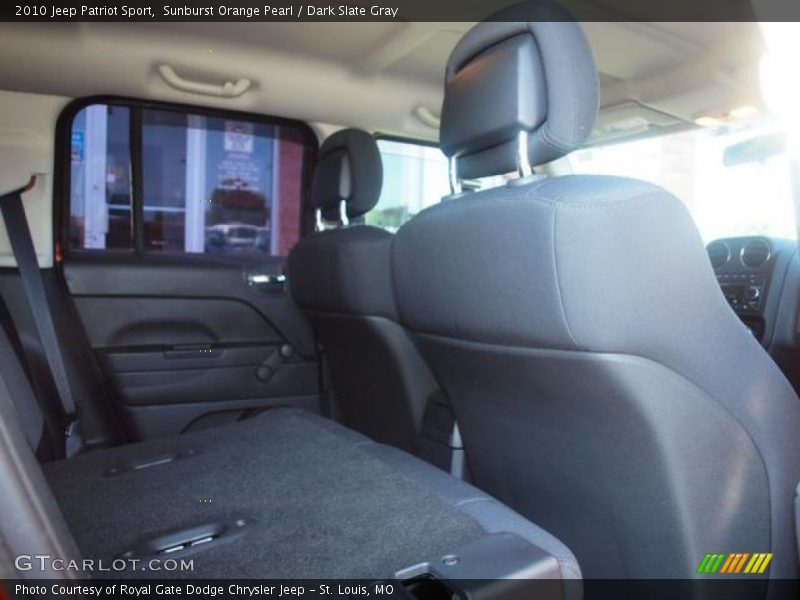 Sunburst Orange Pearl / Dark Slate Gray 2010 Jeep Patriot Sport