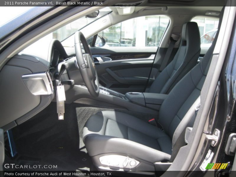 Basalt Black Metallic / Black 2011 Porsche Panamera V6