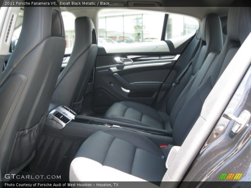 Basalt Black Metallic / Black 2011 Porsche Panamera V6