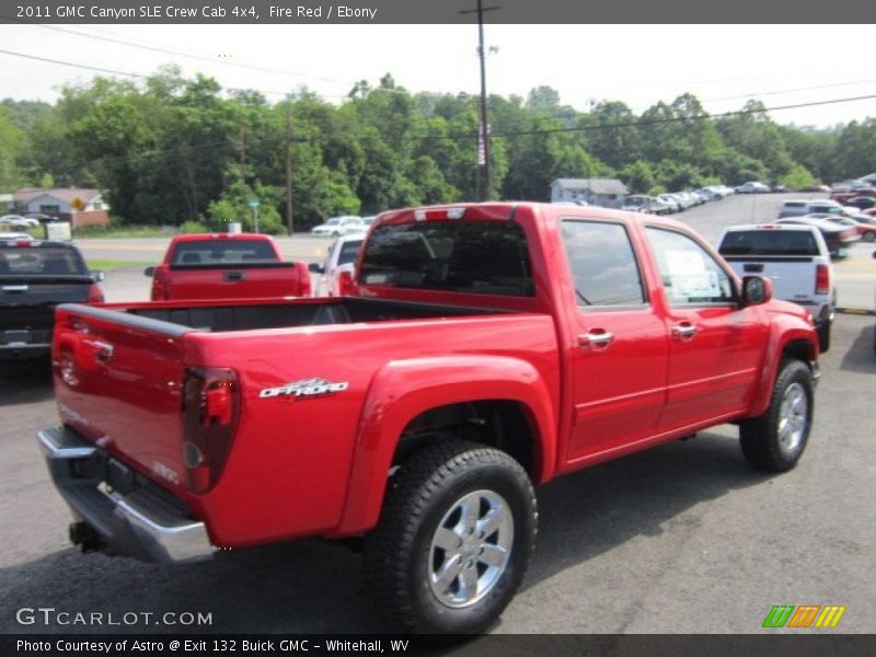 Fire Red / Ebony 2011 GMC Canyon SLE Crew Cab 4x4