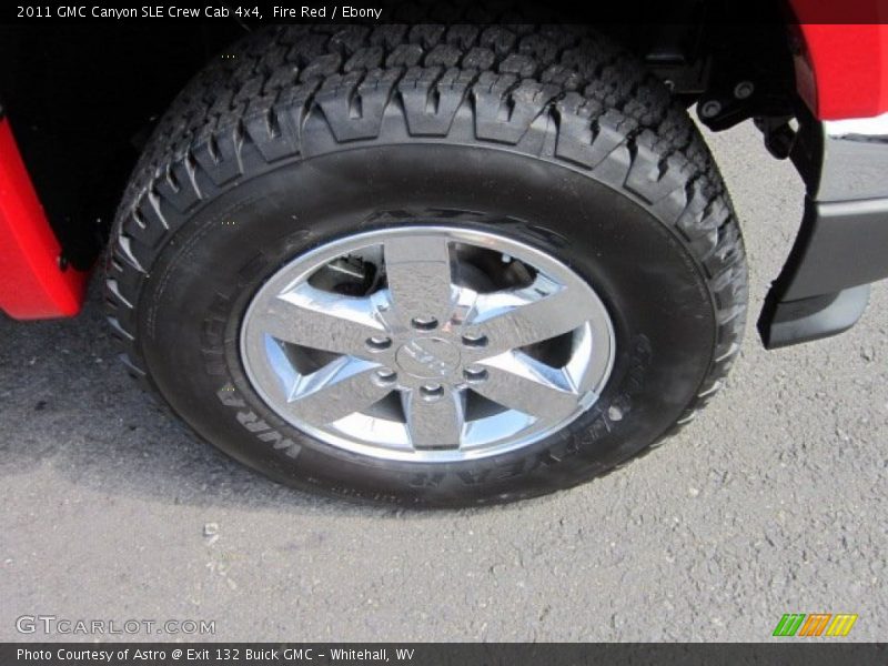 Fire Red / Ebony 2011 GMC Canyon SLE Crew Cab 4x4