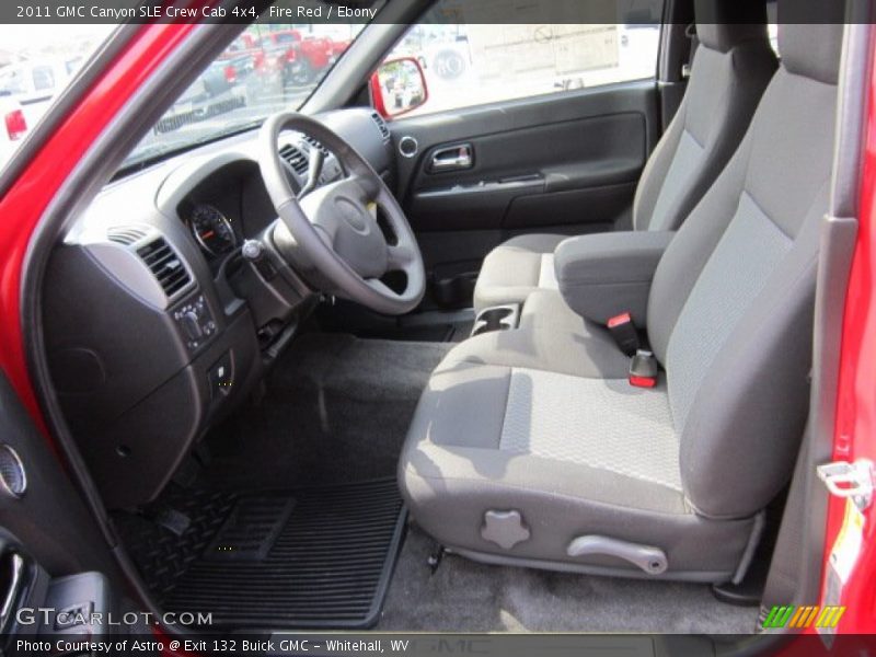 Fire Red / Ebony 2011 GMC Canyon SLE Crew Cab 4x4