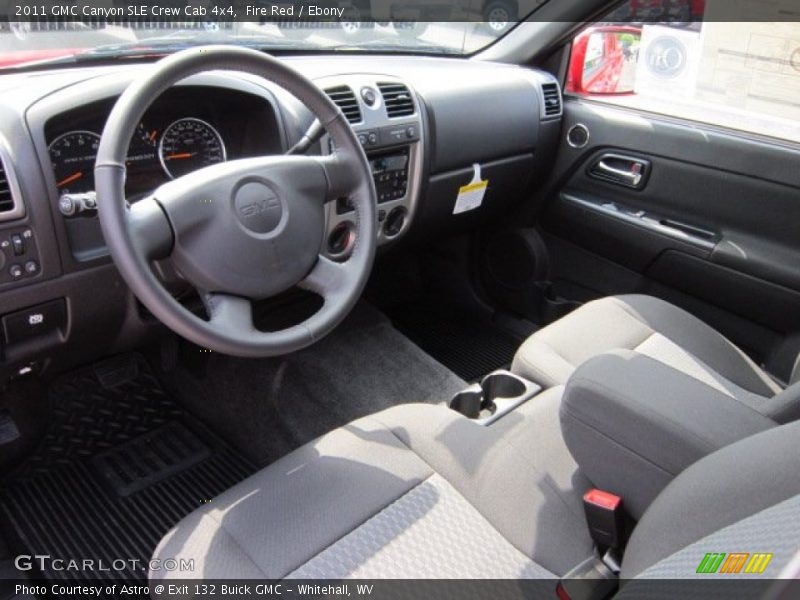 Fire Red / Ebony 2011 GMC Canyon SLE Crew Cab 4x4