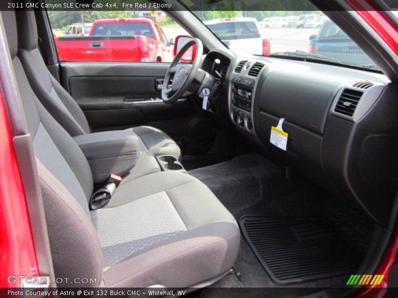 Fire Red / Ebony 2011 GMC Canyon SLE Crew Cab 4x4