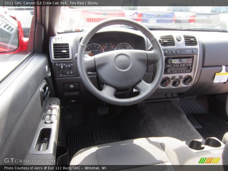 Fire Red / Ebony 2011 GMC Canyon SLE Crew Cab 4x4