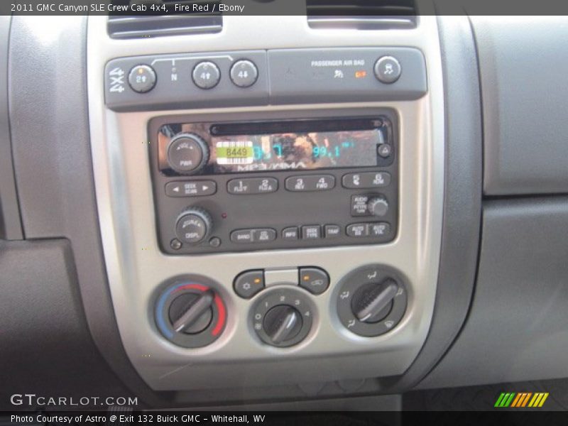 Fire Red / Ebony 2011 GMC Canyon SLE Crew Cab 4x4