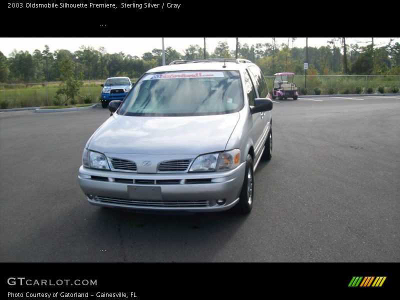 Sterling Silver / Gray 2003 Oldsmobile Silhouette Premiere