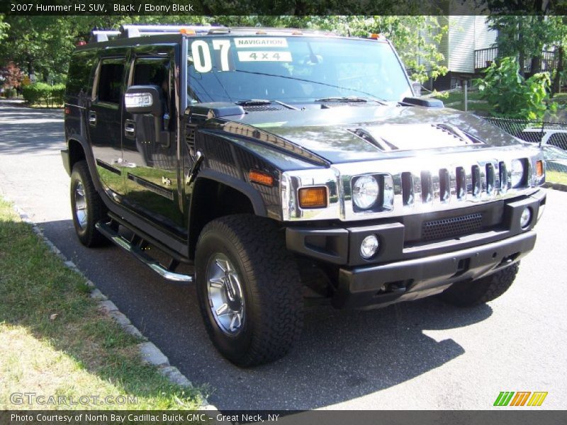 Black / Ebony Black 2007 Hummer H2 SUV